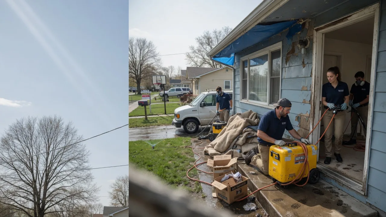 Basement Flood Cleanup in Perrinton, MI near me